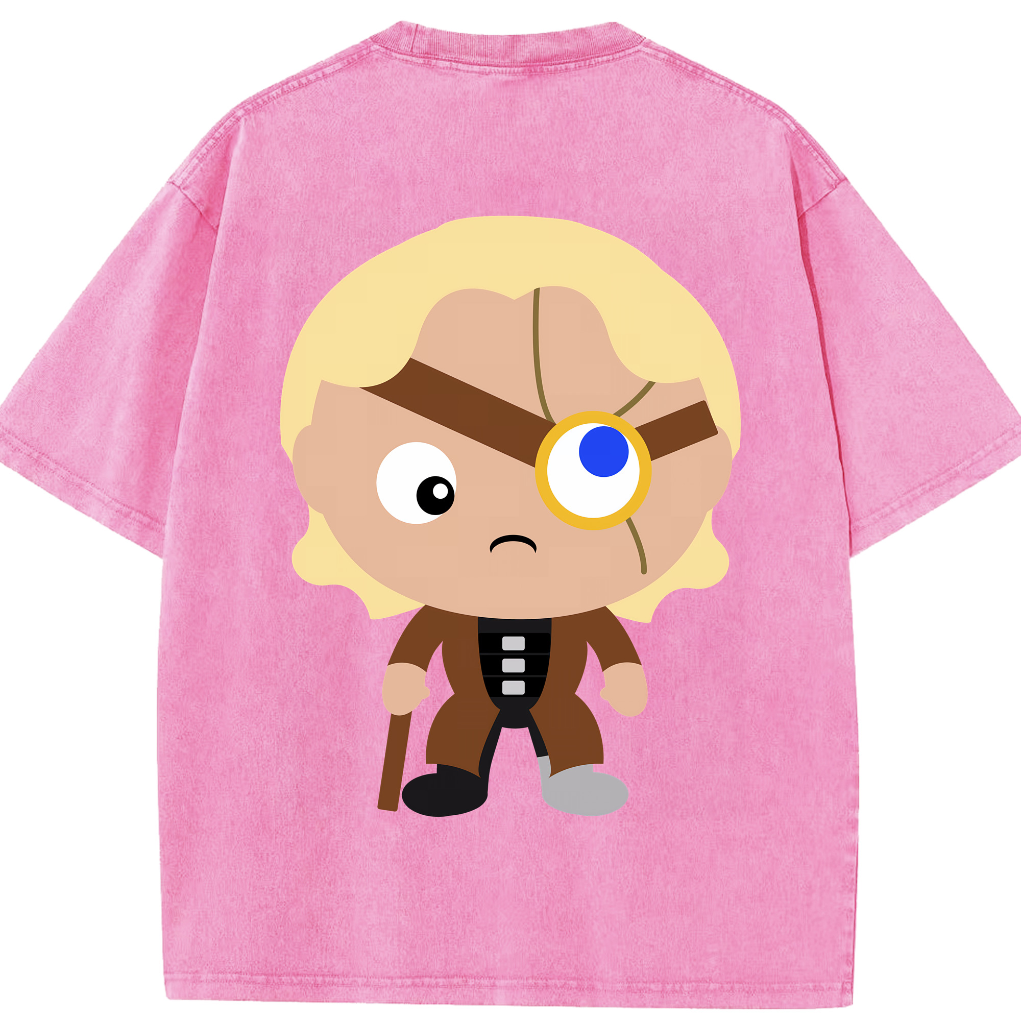 （画像用） Harry Potter ハリー・ポッターシリーズ 綿100% ヴィンテージ風 半袖Tシャツ（背面プリント）